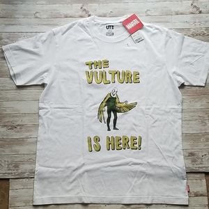 Mens MARVEL Old School "Vulture" Tshirt size L